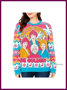 Ugly Christmas Sweater 2025 Knitted Pullover Holiday Party